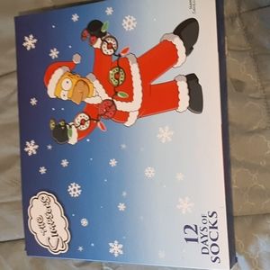 The Simpsons 12 days of socks new in the box
